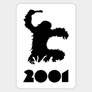 Kubrick Ape 2001 Magnet